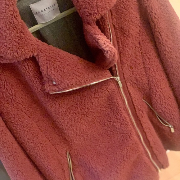 Bagatelle moto teddy jacket - Picture 3 of 5